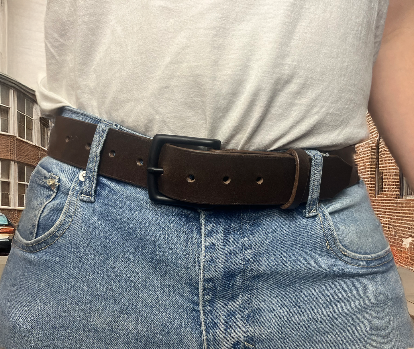 Wilfreds Latigo Belt - Casual Dress (Black Buckle)