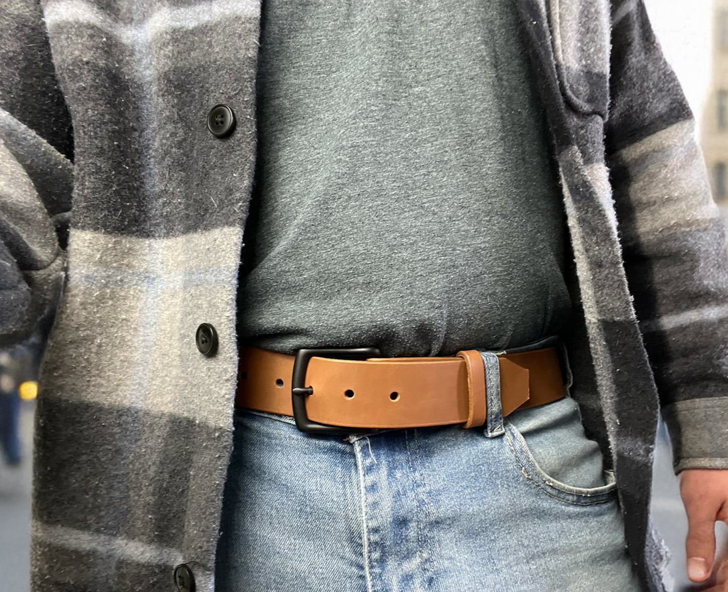 Wilfreds Latigo Belt - Casual Dress (Black Buckle)