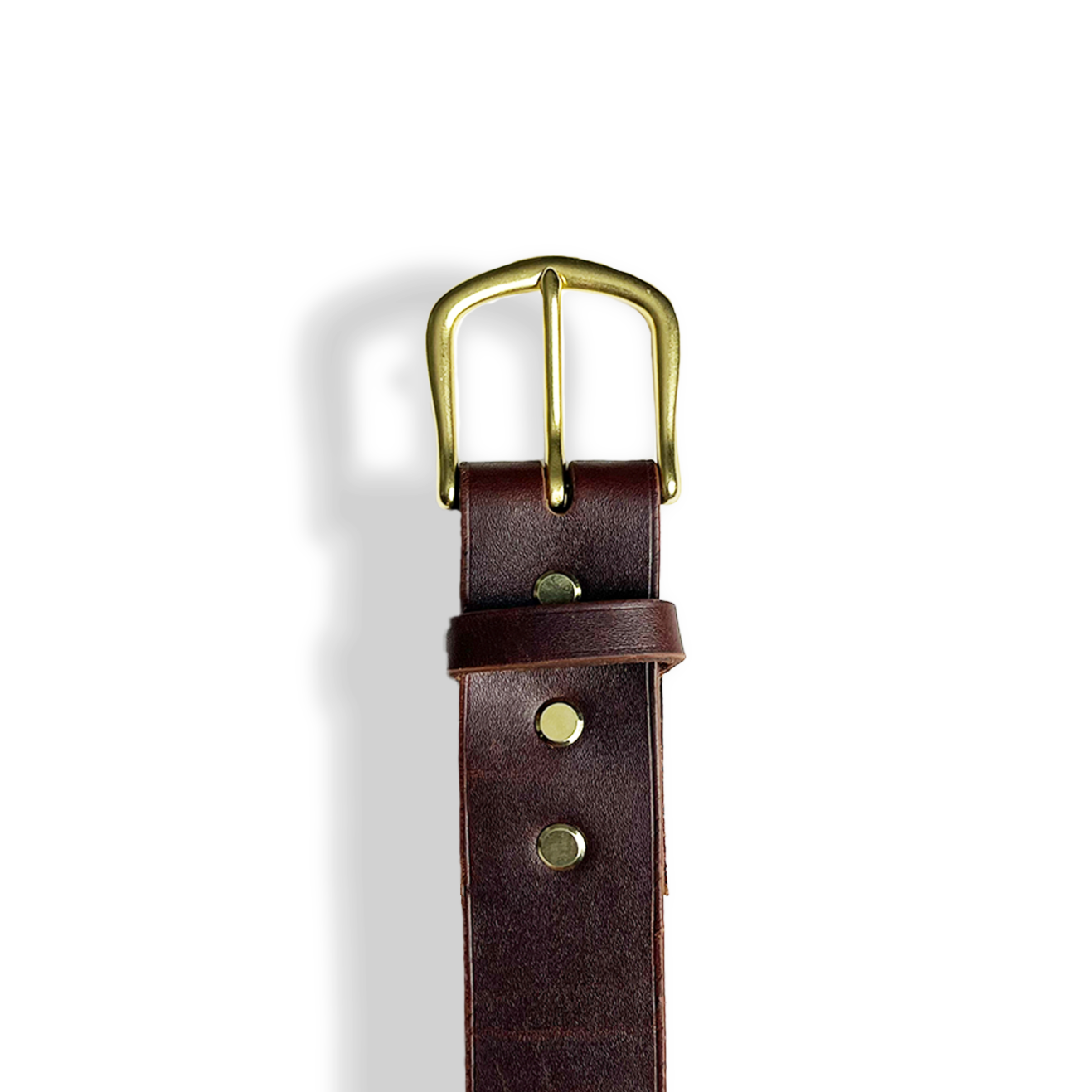 Wilfreds Latigo Wax Belt - Casual Dress (Gold Buckle)